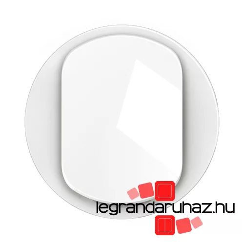 Legrand Céliane széles billentyű, keresztkapcsolóhoz, burkolat, fehér, Legrand CB0005