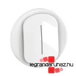 Legrand Céliane széles billentyű, mellső fényjelzős, váltókapcsolóhoz/nyomóhoz, burkolat, fehér, Legrand CB0007