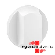   Legrand Céliane húzókapcsoló/nyomó burkolat, fehér, Legrand CB0008