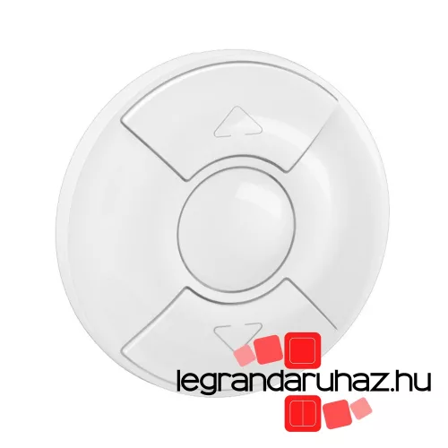 Legrand Céliane redőnykapcsoló/nyomó burkolat, fehér, Legrand CB0043