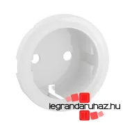   Legrand Céliane 2P+F csatlakozóaljzat burkolat, fehér, Legrand CB0120