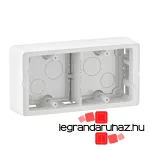 Legrand Céliane kettes kiemelőkeret, fehér, Legrand CB0232