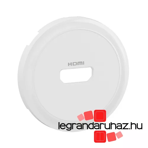 Legrand Céliane HDMI 2.0 burkolat, fehér, Legrand CB0314