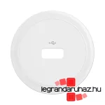 Legrand Céliane USB-A adatátviteli aljzat burkolat, fehér, Legrand CB0325