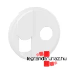  Legrand Céliane RJ45 + TV aljzat burkolat, fehér, Legrand CB0342