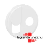 Legrand Céliane RJ45 + TV aljzat burkolat, fehér, Legrand CB0342