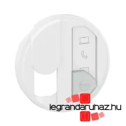   Legrand Céliane RJ45 multimédia csatlakozóaljzat burkolat, fehér, Legrand CB0348