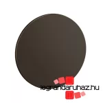 Legrand Céliane gyűrűs kapcsoló/nyomó burkolat, selyemfényű sötét nikkel, Legrand CB3006
