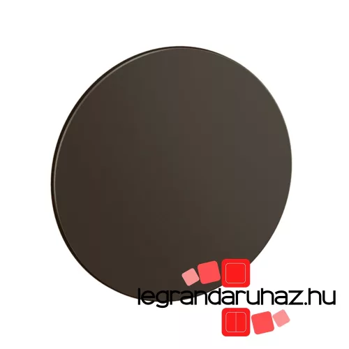 Legrand Céliane gyűrűs kapcsoló/nyomó burkolat, selyemfényű sötét nikkel, Legrand CB3006
