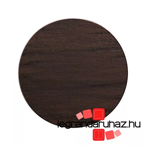 Legrand Céliane gyűrűs kapcsoló/nyomó burkolat, wenge fa, Legrand CB5006