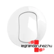   Legrand Céliane széles billentyű, IP44, burkolat, fehér, Legrand CB8001
