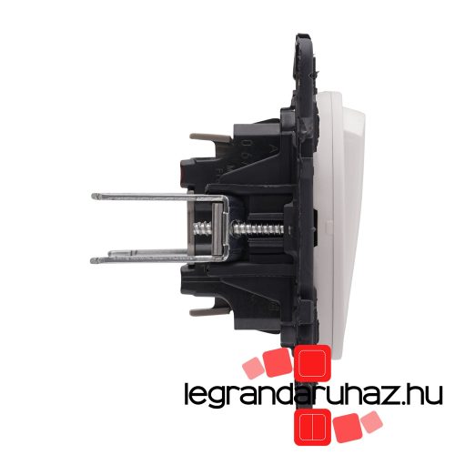 Legrand Céliane egypólusú kapcsoló 10 AX, fehér CF067002-HK