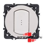 Legrand Céliane egypólusú kapcsoló jelzőfénnyel, IP44, fehér CF067002IPJF-CS