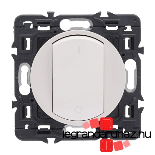 Legrand Céliane kétpólusú kapcsoló 16 AX, fehér CF067020-K