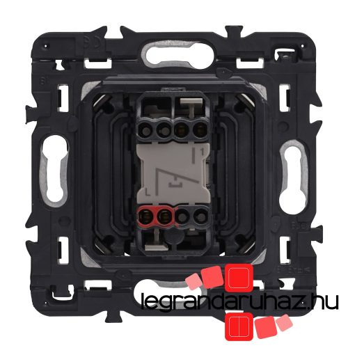 Legrand Céliane egypólusú nyomó, fehér CF067032-CS