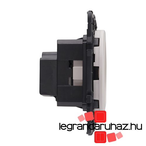 Legrand Céliane 2P+F csatlakozóaljzat biztonsági zsaluval, csavaros, fehér CF067161-CS