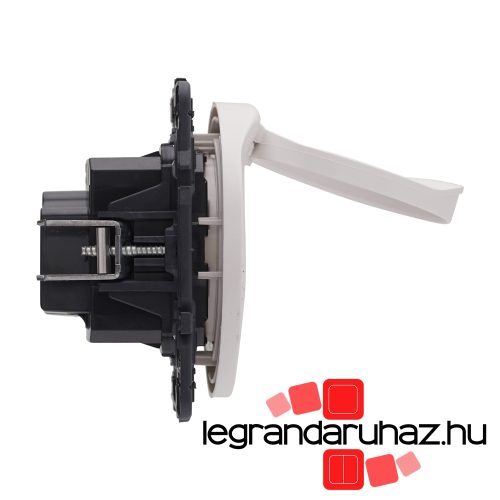 Legrand Céliane konnektor biztonsági zsaluval IP44 csavaros, fehér CF067161IP-K