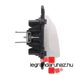 Legrand Céliane kábelkivezető sorkapocs nélkül, fehér CF067181-K
