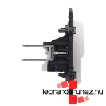Legrand Céliane 1xRJ45 Cat. 6 UTP csatlakozóaljzat, fehér CF067344-HK