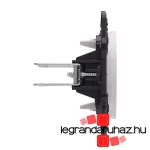 Legrand Céliane vakfedél, fehér burkolattal, Legrand CF068143-HK