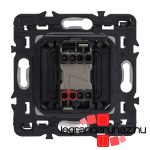 Legrand Céliane egypólusú kapcsoló 10 AX, grafit CG067002-CS