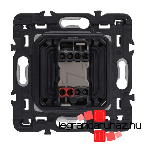 Legrand Céliane egypólusú kapcsoló 10 AX, grafit CG067002-CS