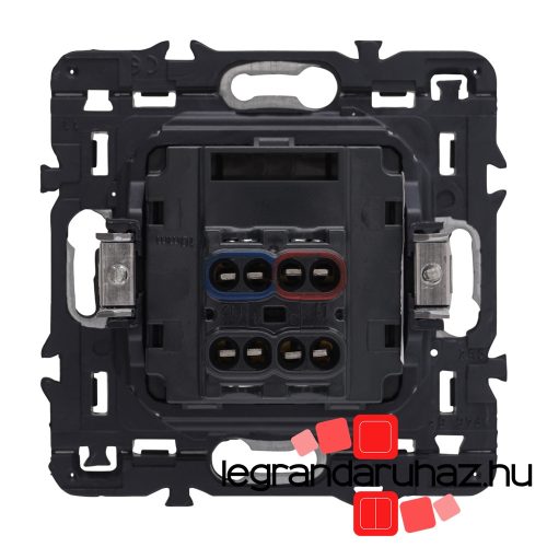 Legrand Céliane kétpólusú kapcsoló 16 AX, grafit CG067020-HK