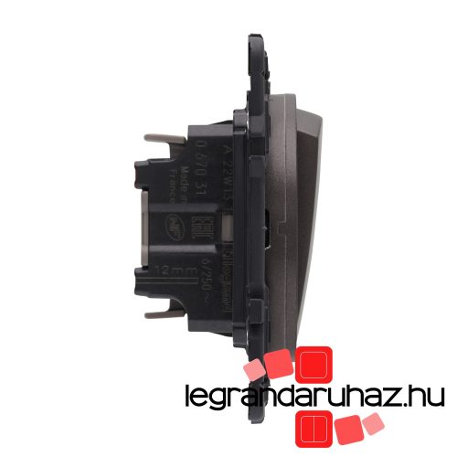 Legrand Céliane váltóérintkezős nyomó, grafit CG067031-CS