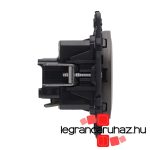 Legrand Céliane 2P+F csatlakozóaljzat, falsíkba illeszkedő, grafit betéttárcsával, biztonsági zsaluval, rugós bekötéssel, Legrand CG067168-K