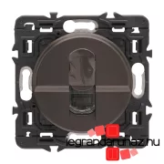   Legrand Céliane 1xRJ45 Cat. 6 UTP csatlakozóaljzat, grafit CG067344-K