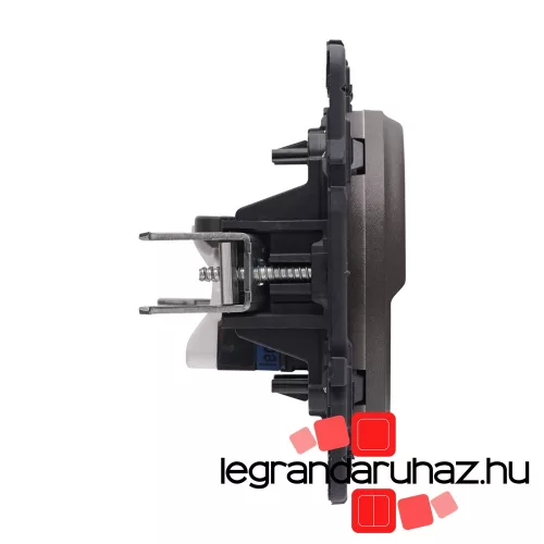 Legrand Céliane 1xRJ45 Cat. 6 UTP csatlakozóaljzat, grafit CG067344-K