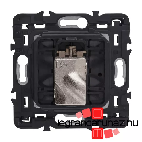 Legrand Céliane 1xRJ45 Cat. 6A STP csatlakozóaljzat, grafit CG067346-CS