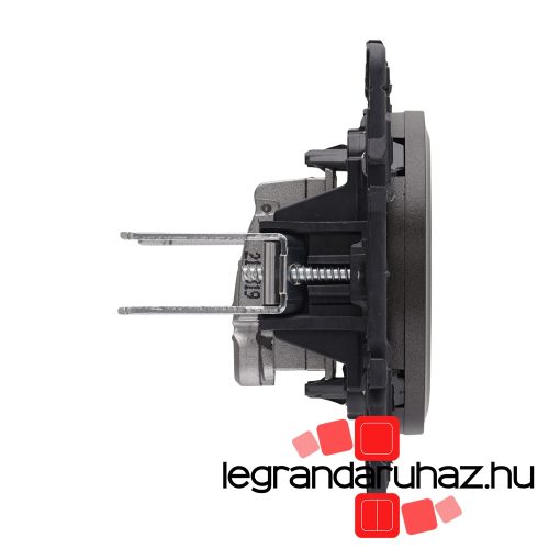 Legrand Céliane TV aljzat, végzáró, 1,5 dB, grafit CG067382-HK
