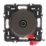 Legrand Céliane TV aljzat, végzáró, 1,5 dB, grafit CG067382-K