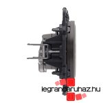 Legrand Céliane TV aljzat, végzáró, 1,5 dB, grafit CG067382-K