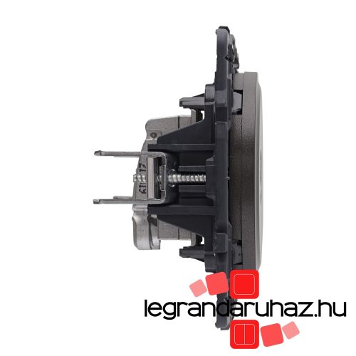 Legrand Céliane TV aljzat, végzáró, 1,5 dB, grafit CG067382-K