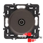   Legrand Céliane TV aljzat, átmenő, 14 dB, grafit CG067386-K