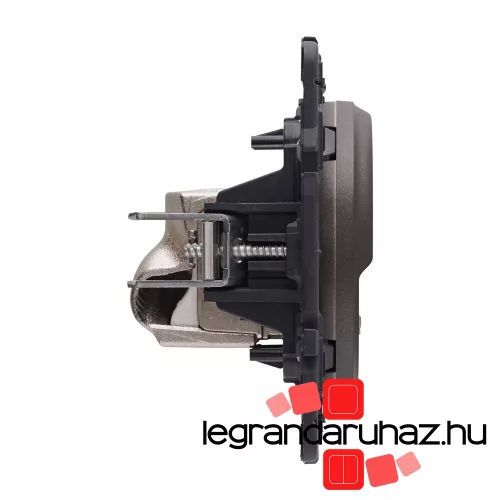 Legrand Céliane 1xRJ45 Cat. 6 STP csatlakozóaljzat, grafit CG067396-K
