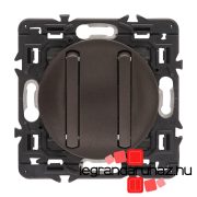   Legrand Céliane kettős egypólusú nyomó, grafit CG2X067032K-CS