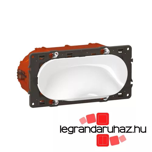 Legrand Céliane multimédia kábelezés átvezető szett TV mögé, fehér, Legrand CK0240