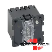   Legrand Céliane lépcsőházi nyomó, 2 vezetékes, (25mp-15perc), 1800W (LED max. 200W ), mechanizmus, Legrand CM0077