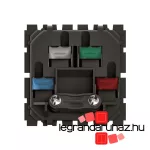 Legrand Céliane kábelkivezető 4x1,5mm2 sorkapoccsal, mechanizmus, Legrand CM0183