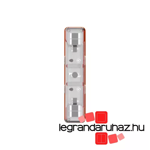 Legrand Céliane LED ellenőrzőfény, kék 230VAC 3mA, bepattintható, piros jelölés (egypólusú/módosított váltó kapcsoló, nyomó), Legrand CM0222