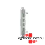 Legrand Céliane LED jelzőfény, fehér 12-24-48VDC, bepattintható, fehér jelölés (egypólusú/váltó kapcsoló, nyomó), Legrand CM0223