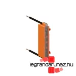 Legrand Céliane LED ellenőrzőfény gyűrűs mechanizmushoz, 230VAC 2,4mA, bepattintható, narancs jelölés (váltókapcsoló), Legrand CM0228