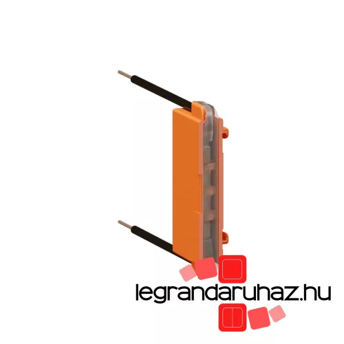 Legrand Céliane LED ellenőrzőfény gyűrűs mechanizmushoz, 230VAC 2,4mA, bepattintható, narancs jelölés (váltókapcsoló), Legrand CM0228