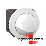   Legrand Céliane forgatható LED spot világítás matt króm burkolattal, 230VAC 2,8W 80lm, mechanizmus burkolattal, Legrand CM0271