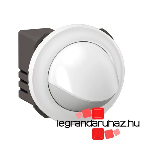 Legrand Céliane forgatható LED spot világítás matt króm burkolattal, 230VAC 2,8W 80lm, mechanizmus burkolattal, Legrand CM0271