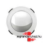 Legrand Céliane forgatható LED spot világítás matt króm burkolattal, 230VAC 2,8W 80lm, mechanizmus burkolattal, Legrand CM0271