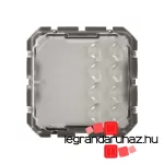 Legrand Céliane irányított LED spot világítás lépcsőhöz, burkolat nélkül, 230VAC 2,2W 110lm, mechanizmus, Legrand CM0274